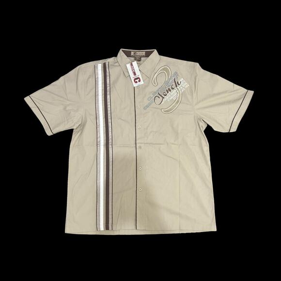 Y2k clench jeans button up - Picture 1 of 3